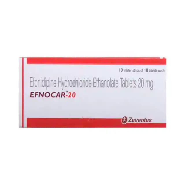 Efnocar 20 (10 tablets in 1 strip)