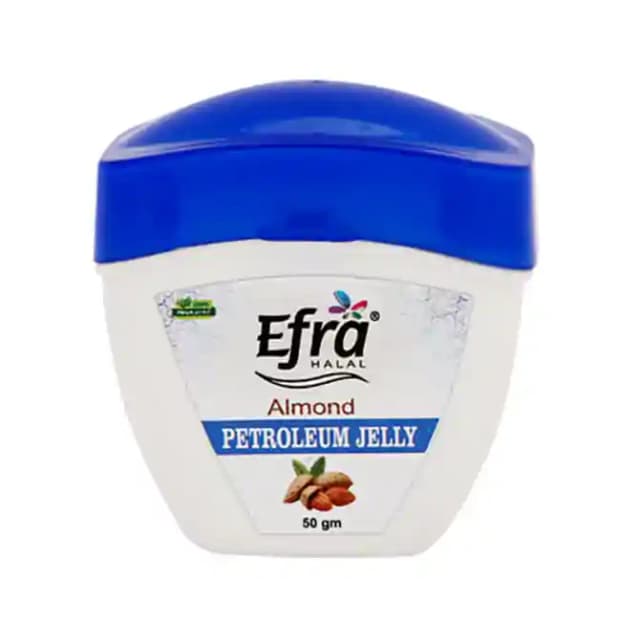 Efra Halal Almond Petroleum Jelly (1 Jar Of 50 gm Jelly)