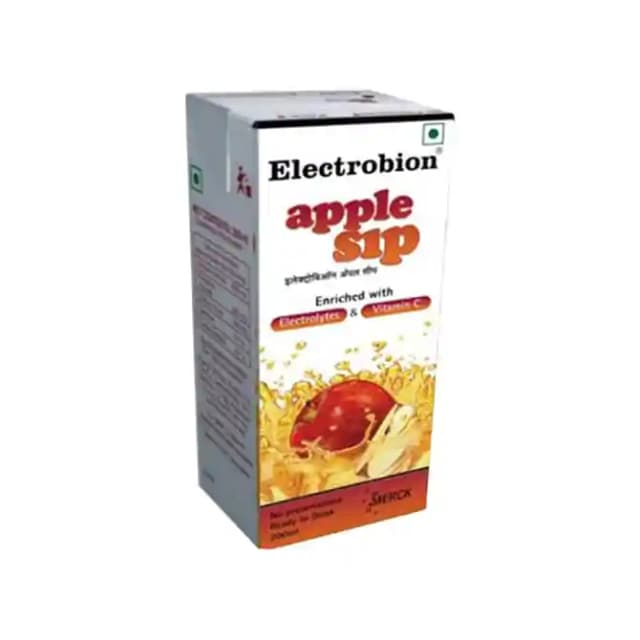Electrobion Sip Apple (1 Packet Of 200 ml Liquid)