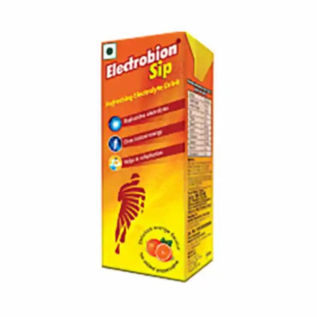 Electrobion Sip Orange (1 Packet Of 200 ml Liquid)