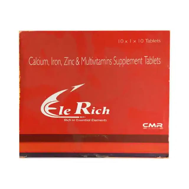 Elerich ZM (1 Strip Of 10 tablets)