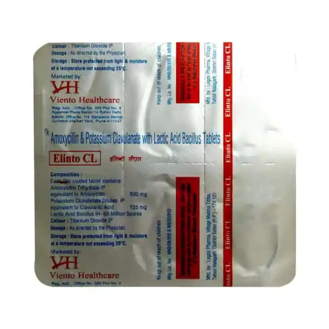 Elinto CL (6 tablets in 1 strip)