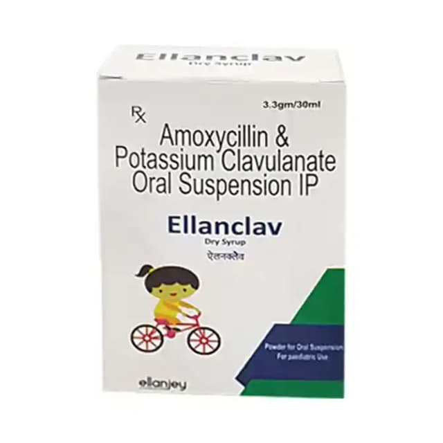 Ellanclav Dry Syrup (30 ml in 1 bottle)