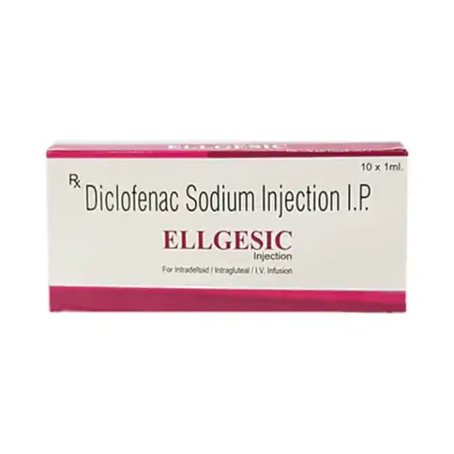 Ellgesic Injection (1 ml in 1 vial)