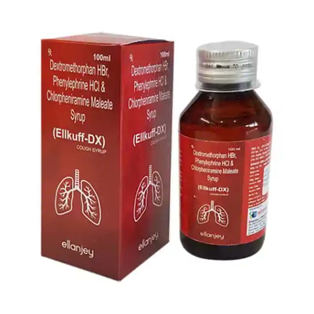 Ellkuff DX Syrup (100 ml in 1 bottle)