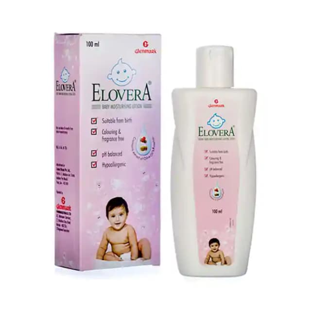 Elovera Baby Lotion (1 Bottle of 100 ml Lotion)