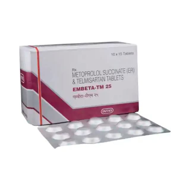 Embeta TM 25 ER (15 tablets er in 1 strip)
