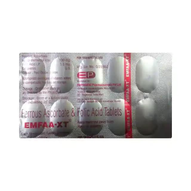 Emfaa XT (1 Strip Of 10 tablets)