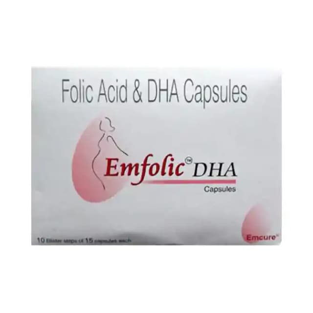Emfolic DHA (1 Strip Of 15 capsules)