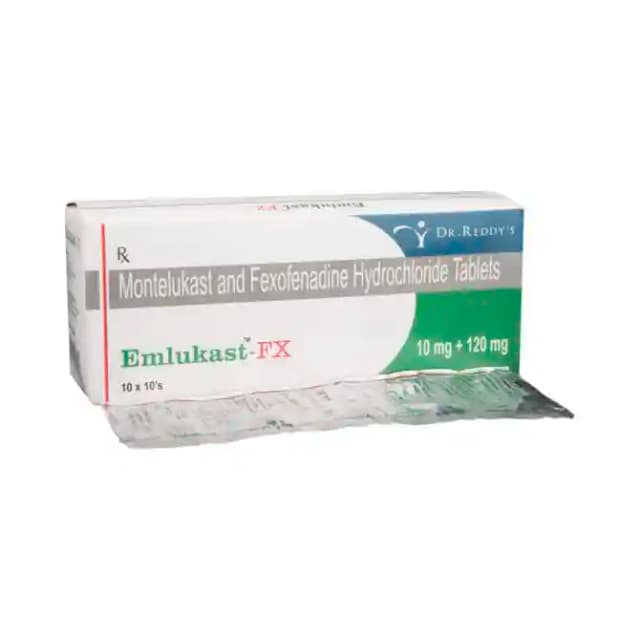 Emlukast FX (10 tablets in 1 strip)