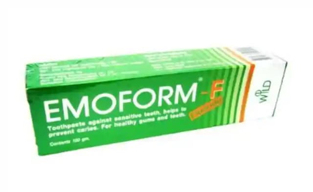 Emoform F Toothpaste (1 Tube Of 100 gm Toothpaste)