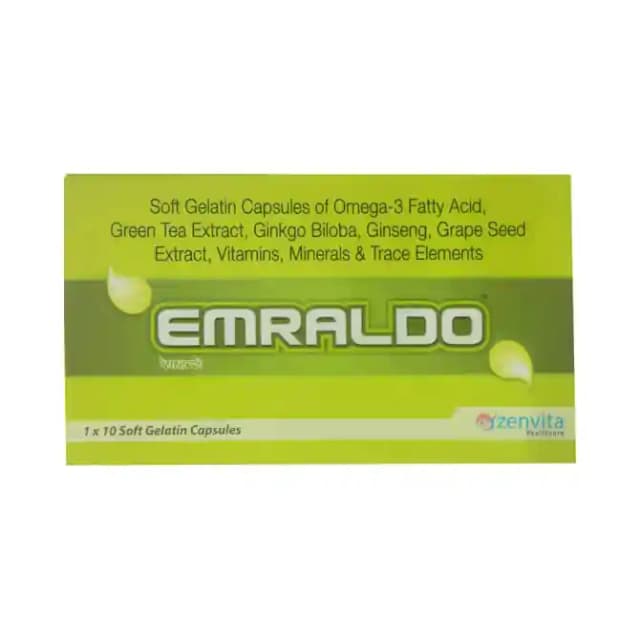 Emraldo Soft Gelatin (1 Strip Of 10 soft gelatin capsules)