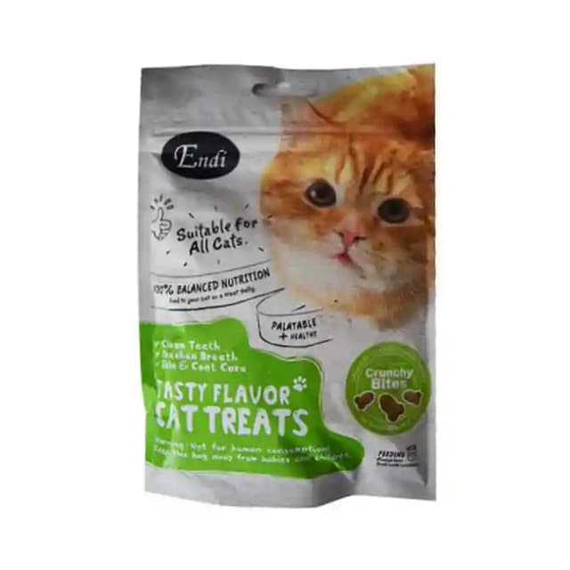 Endi Tasty Flavour Cat Treats (1 Packet Of 60 gm Pet Food)
