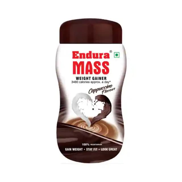 Endura Mass Weight Gainer Cappuccino (1 Jar Of 500 gm Powder)