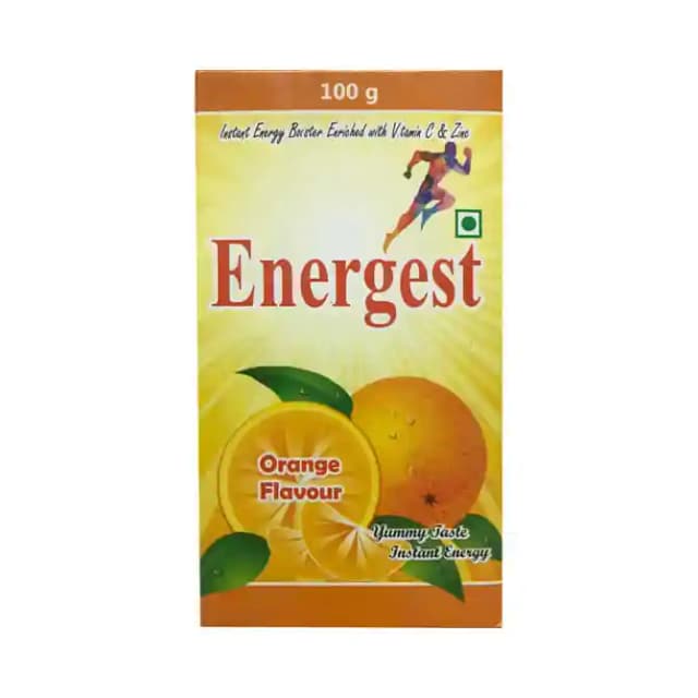 Energest Powder Orange (1 Box Of 100 gm Powder)