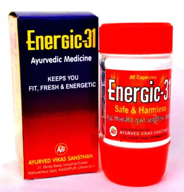 Energic 31 (1 Bottle of 80 capsules)