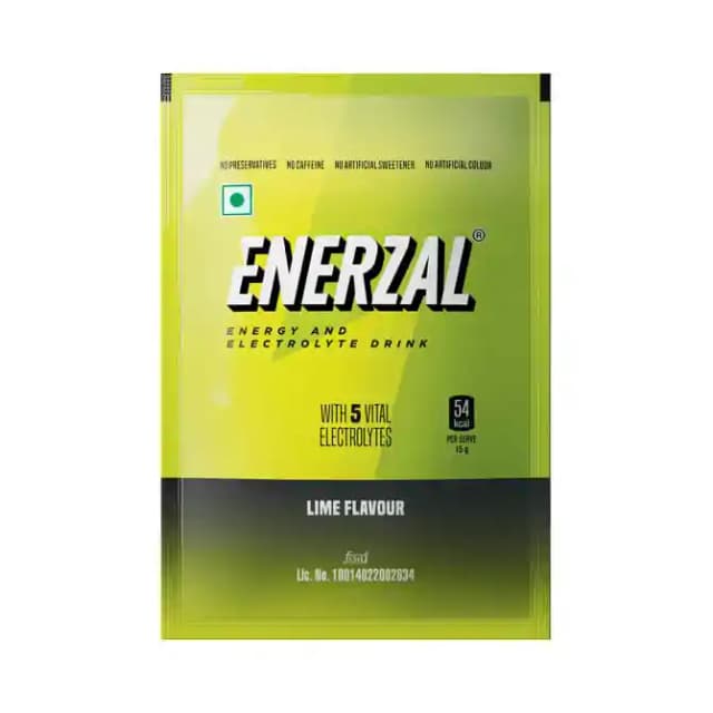 Enerzal Powder Lime (1 Sachet Of 100 gm Powder)