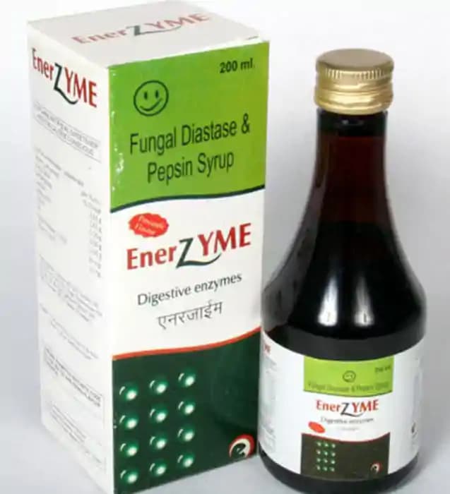 Enerzyme Syrup (1 Bottle of 200 ml Syrup)