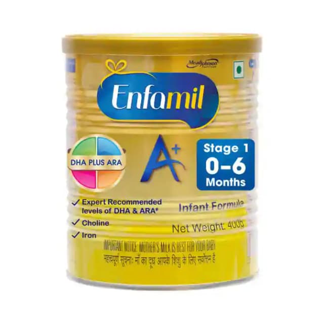 Enfamil A+ Stage 1 Infant Formula (1 tin of 400 gm Powder)