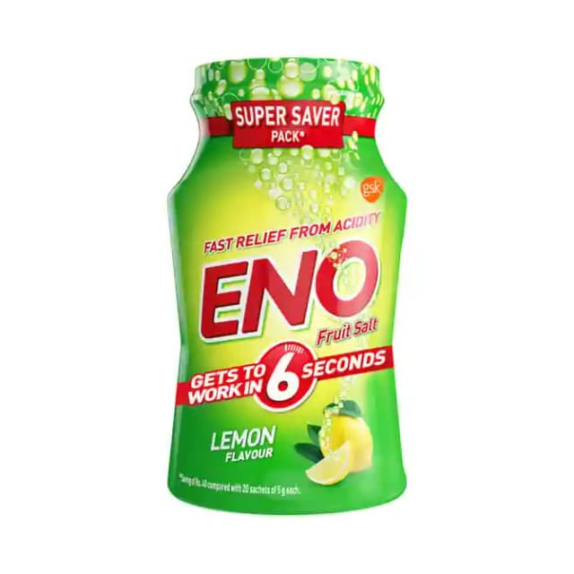 Eno Powder Lemon Bottle (1 Bottle of 100 gm Powder)