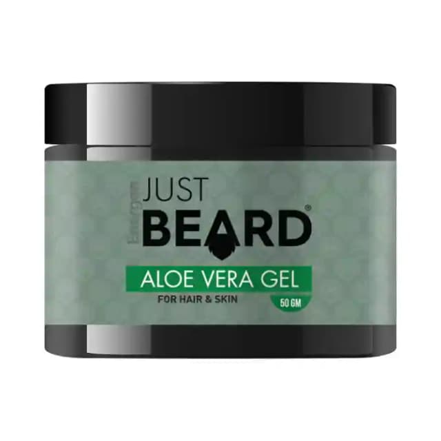 Enorgen Just Beard Aloe Vera Gel (1 Jar Of 50 gm Gel)