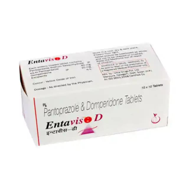 Entavis D (10 tablets in 1 strip)