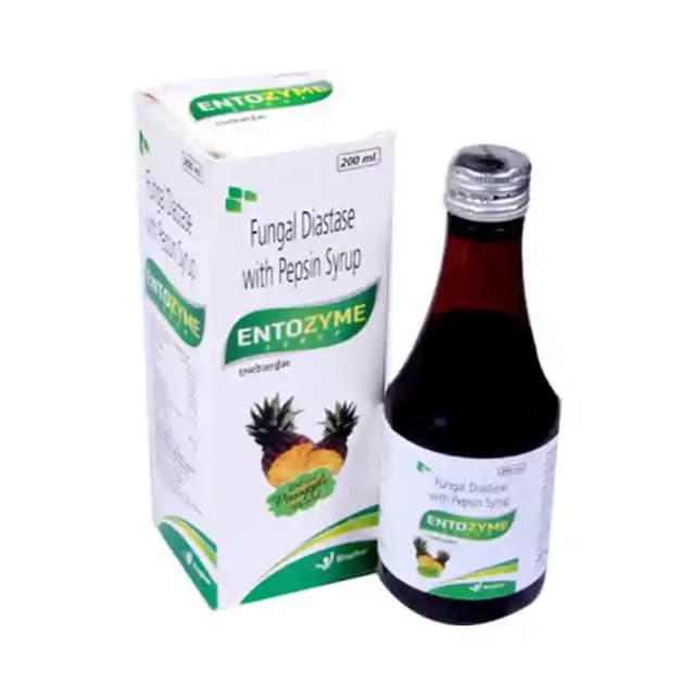 Entozyme Syrup (1 Bottle of 200 ml Syrup)
