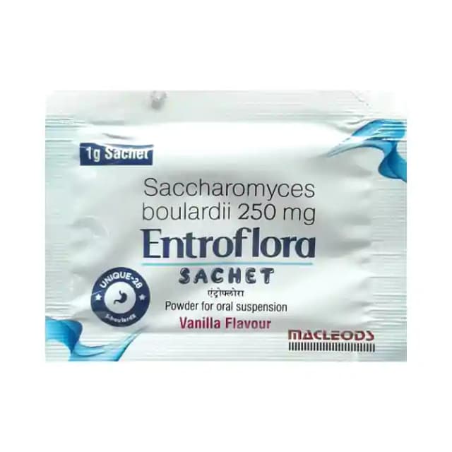 Entroflora Sachet Vanilla (1 Sachet Of 1 gm Granules)