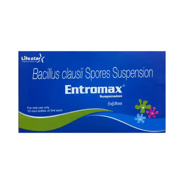 Entromax Suspension (1 Bottle of 5 ml Suspension)