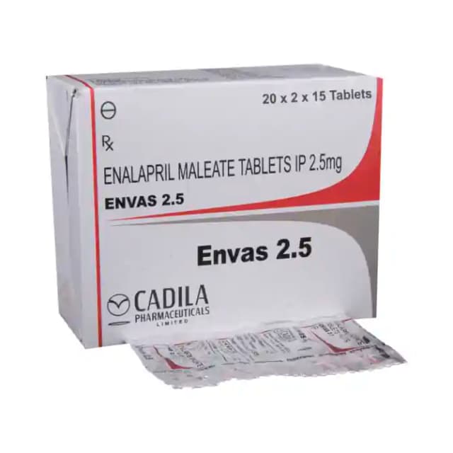 Envas 2.5 (15 tablets in 1 strip)