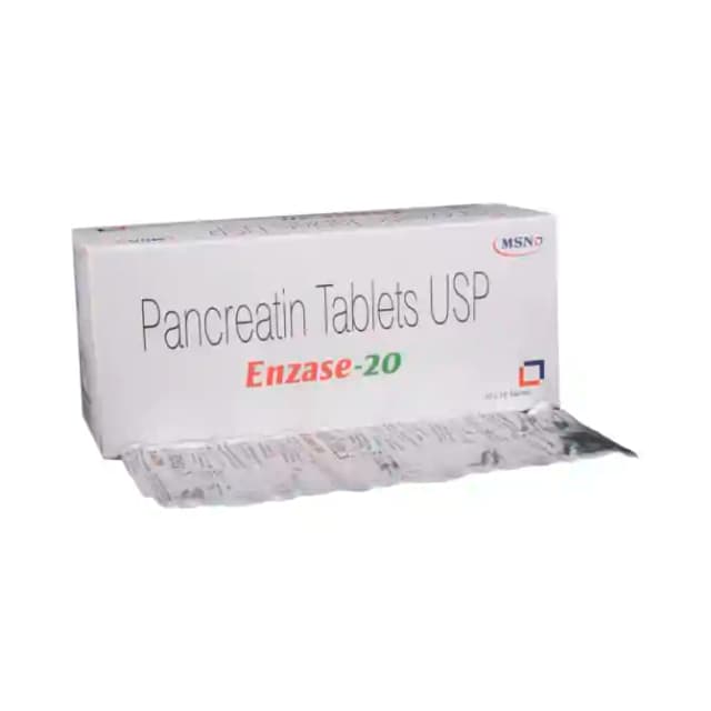 Enzase 20 (10 tablets in 1 strip)
