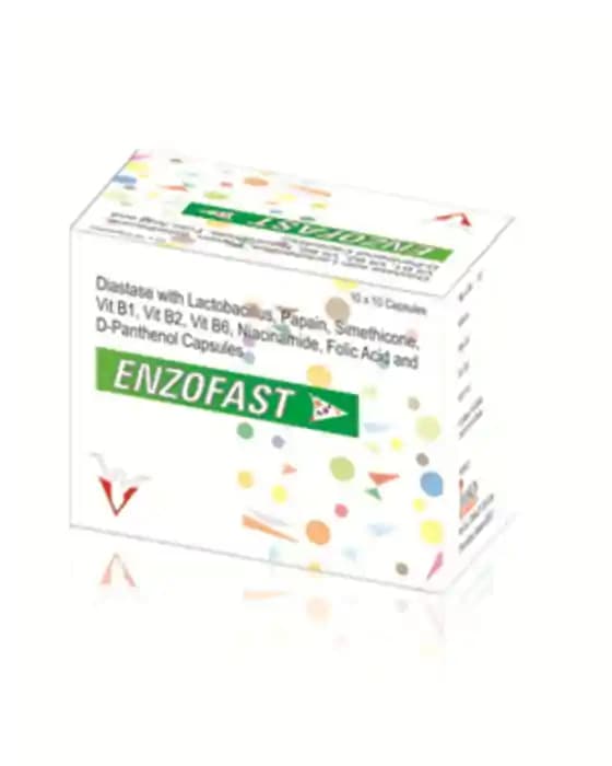 Enzofast (1 Strip Of 10 capsules)