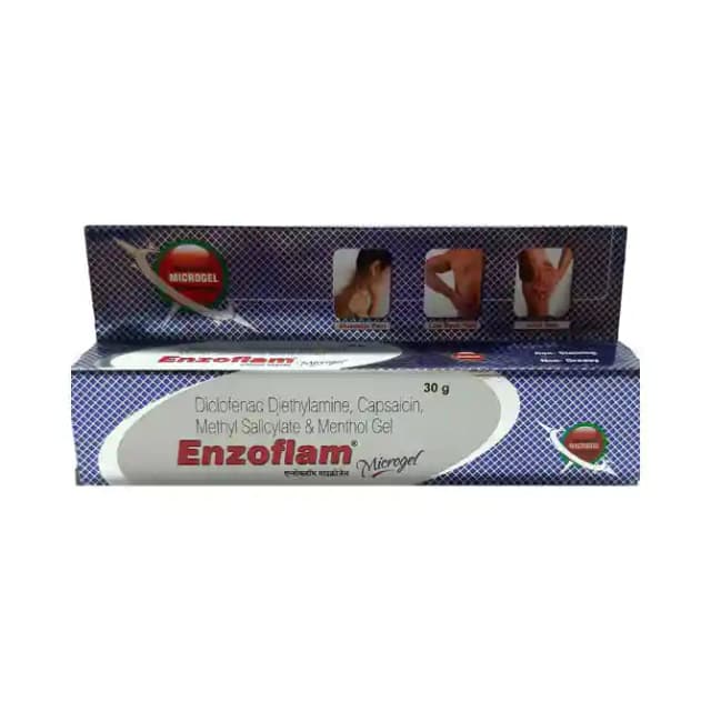 Enzoflam Micro Gel (1 tube of 30 gm Gel)