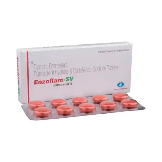 Enzoflam SV (10 tablets in 1 strip)