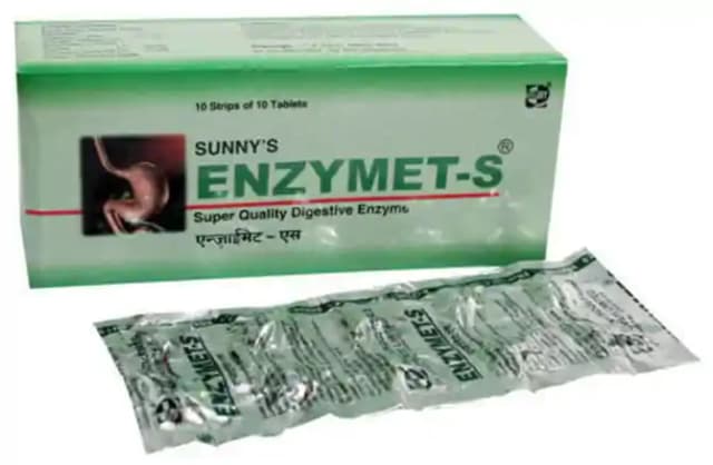 Enzymet S (1 Strip Of 10 tablets)