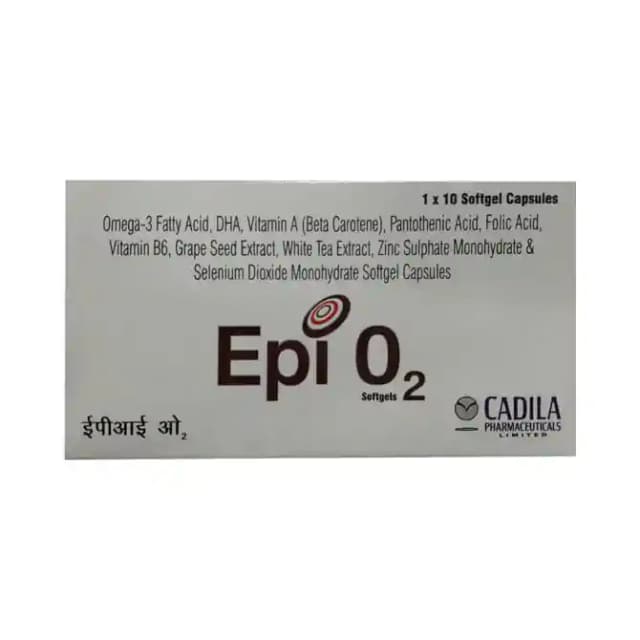 Epi O2 Soft Gelatin (1 Strip Of 10 soft gelatin capsules)