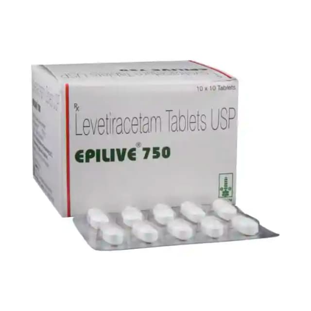 Epilive 750 (10 tablets in 1 strip)