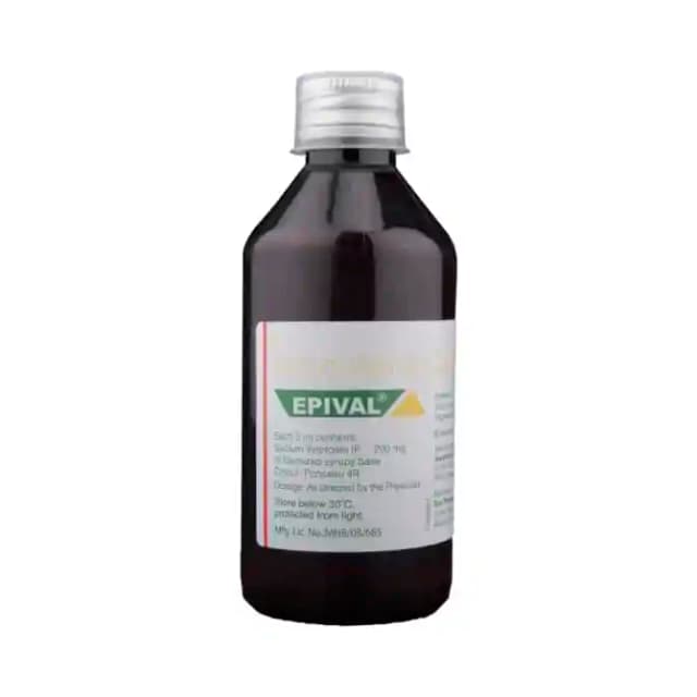 Epival Oral Solution (200 ml in 1 bottle)