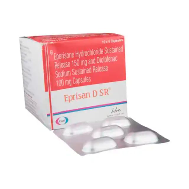 Eprisan D SR (5 capsule sr in 1 strip)