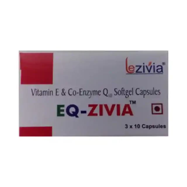 EQ Zivia Soft Gelatin (1 Strip Of 10 soft gelatin capsules)