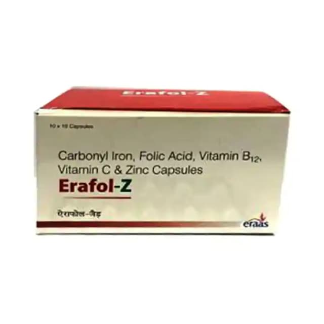 Erafol Z (1 Strip Of 10 capsules)