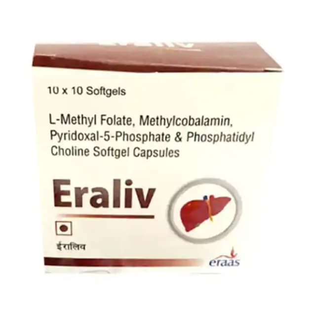 Eraliv Softgel (1 Strip Of 10 soft gelatin capsules)