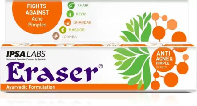 Eraser Anti Acne & Pimle Cream (1 Tube Of 9 gm Cream)