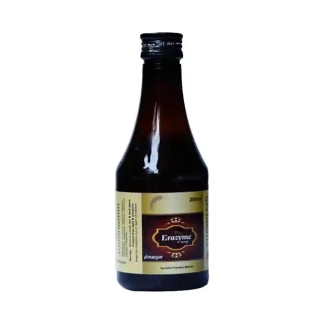 Erazyme Syrup (1 Bottle of 200 ml Syrup)