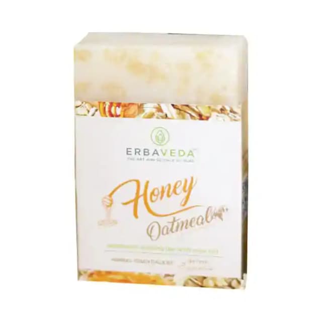 Erba Veda Soap Honey Oatmeal (1 Packet Of 100 gm Soap)