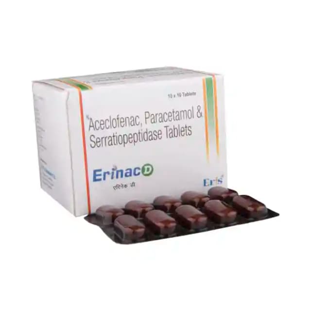 Erinac D (10 tablets in 1 strip)