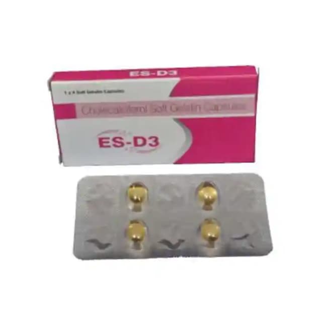 ES D3 (1 Strip Of 4 capsules)