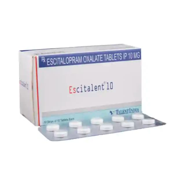 Escitalent 10 (10 tablets in 1 strip)