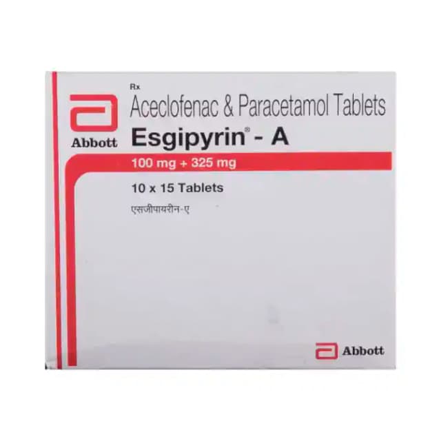 Esgipyrin A (15 tablets in 1 strip)