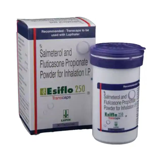 Esiflo 250 Transcaps (30 transcaps in 1 bottle)